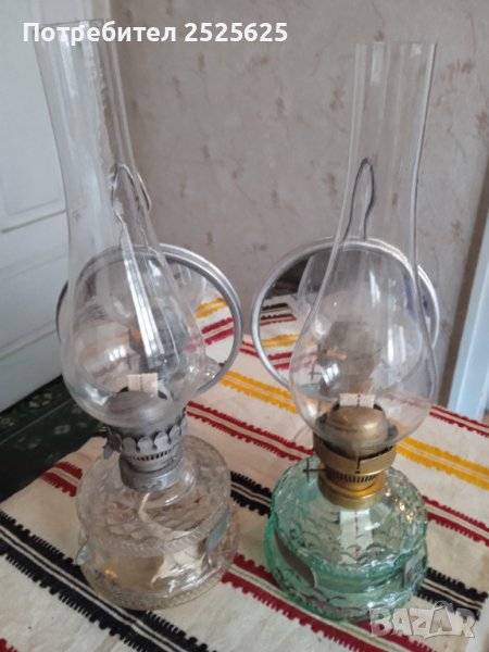 Две стари газени лампи - Унгария, снимка 1