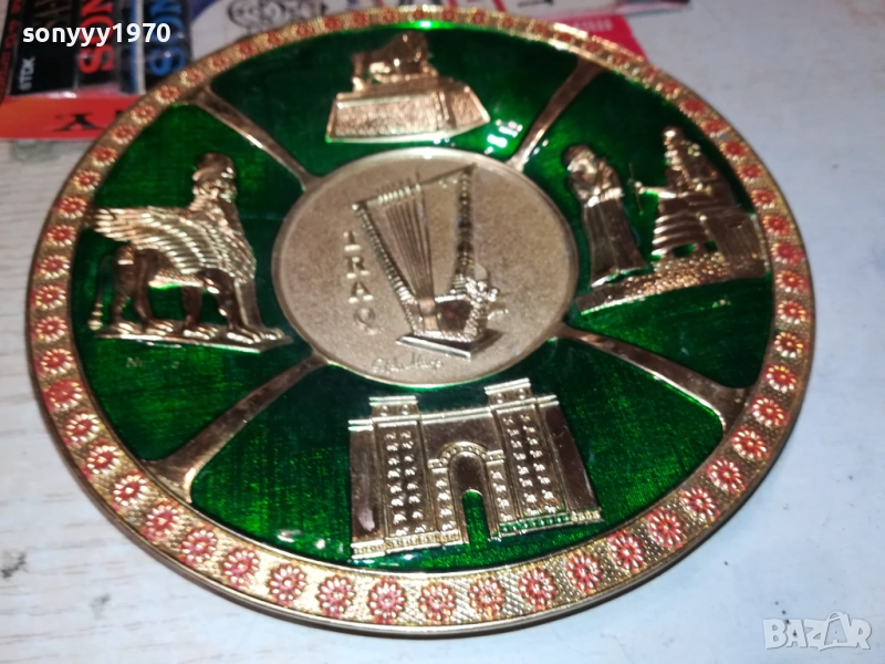 IRAQ-СУВЕНИР ЦВЯТ ЗЛАТО 2109251927, снимка 1
