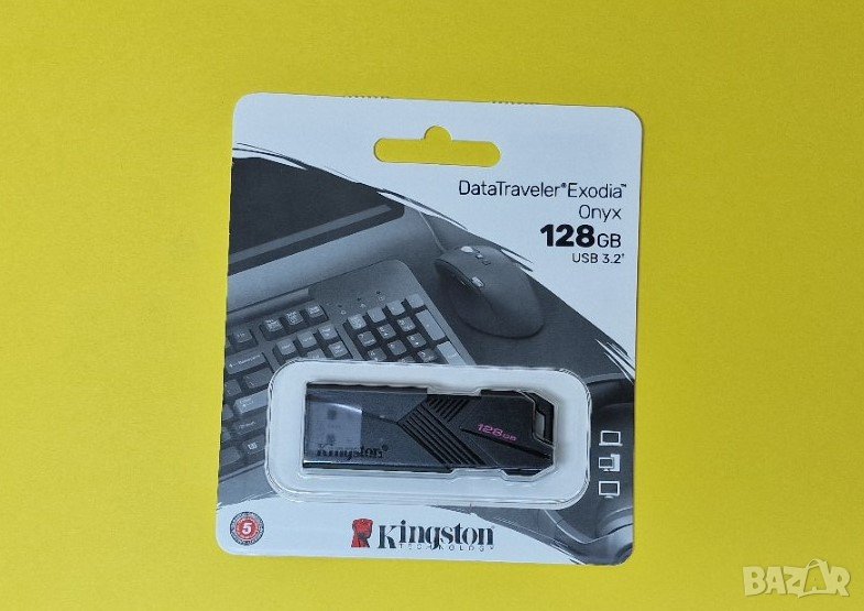 Нова 128GB Kingston Флашка 64ГБ USB 3, снимка 1