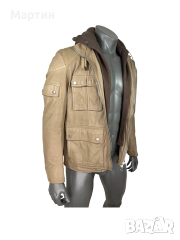 Коженo яке - HUGO BOSS - естествена кожа, снимка 13 - Якета - 53683871