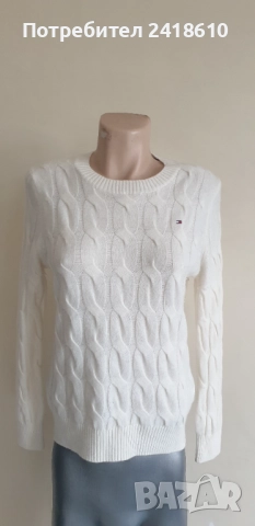 Tommy Hilfiger Cable Wool /  Knit Womens Size M НОВО! ОРИГИНАЛ! Дамски Пуловер