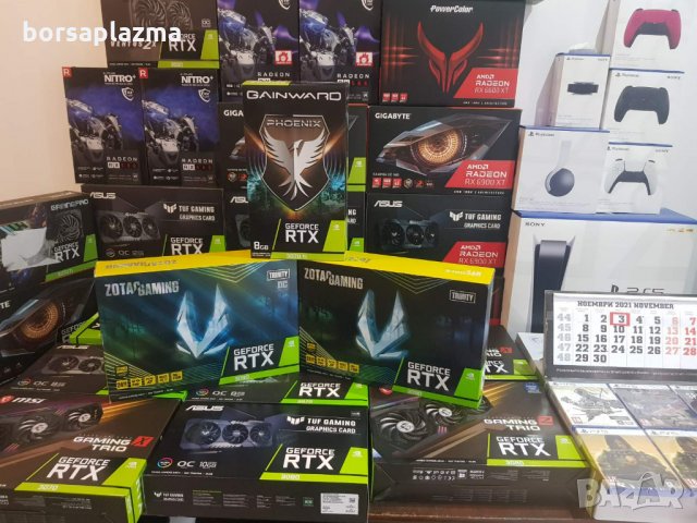 Ново !!! Видео карта Gigabyte Aorus GeForce RTX 3090 Xtreme Waterforce 24GB, снимка 14 - Видеокарти - 34693892