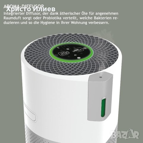 Интелигентен въздухопречиствател Hoover H-PURIFIER 500 HEPA филтър , Пречиствател на въздух, снимка 1