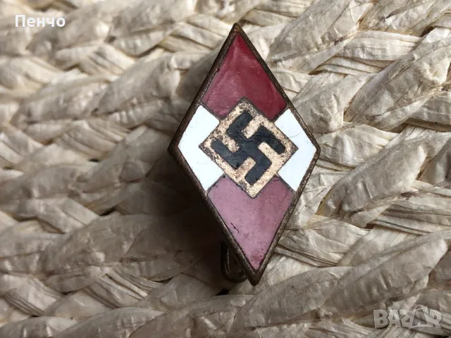 стара немска значка - WEHRMACHT - WWII - ОРИГИНАЛ, снимка 1