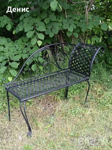 пейка метална черна 25487