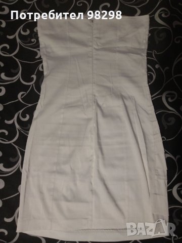 Бяла лятна рокля, снимка 3 - Рокли - 34854066