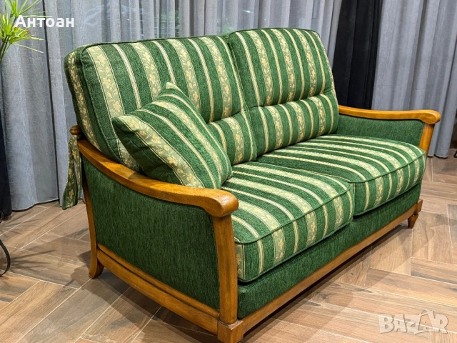 Диван двуместен. Отлично състояние. Франция, снимка 2 - Дивани и мека мебел - 53052131