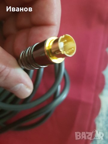 REAL CABLE висок клас S-VIDEO КАБЕЛ, снимка 4 - Плейъри, домашно кино, прожектори - 41885732