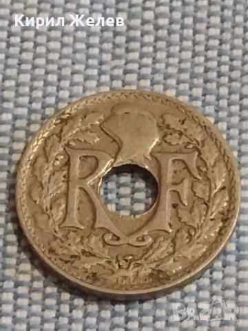 Две монети 5 сантима 1924г. Франция / 1 цент 1957г. Недерландия за КОЛЕКЦИЯ ДЕКОРАЦИЯ 30382, снимка 5 - Нумизматика и бонистика - 44489250