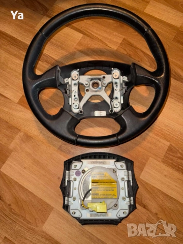 Subaru MOMO волан + AIRBAG, снимка 2 - Части - 52412715