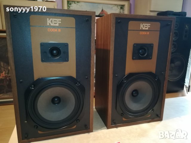 ЗАЯВЕНИ-KEF CODA III ТОНКОЛОНИ ОТ АНГЛИЯ 0610211552, снимка 4 - Тонколони - 34371348