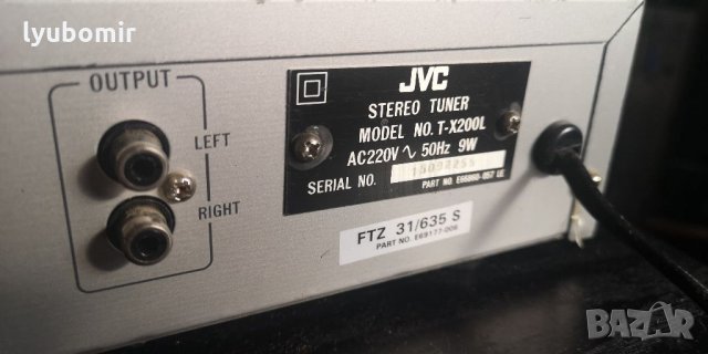JVC тунер, снимка 7 - Аудиосистеми - 35958464