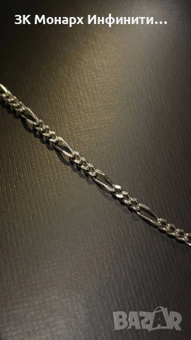 Сребърно колие , снимка 2 - Колиета, медальони, синджири - 41169939