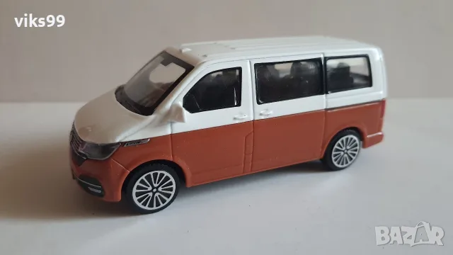 Bburago Volkswagen VW T6.1 Transporter 2020 - Мащаб 1:43, снимка 3 - Колекции - 55967418
