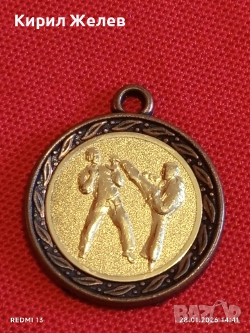 Спортен медал бойни изкуства КАРАТЕ за КОЛЕКЦИЯ ДЕКОРАЦИЯ 53513