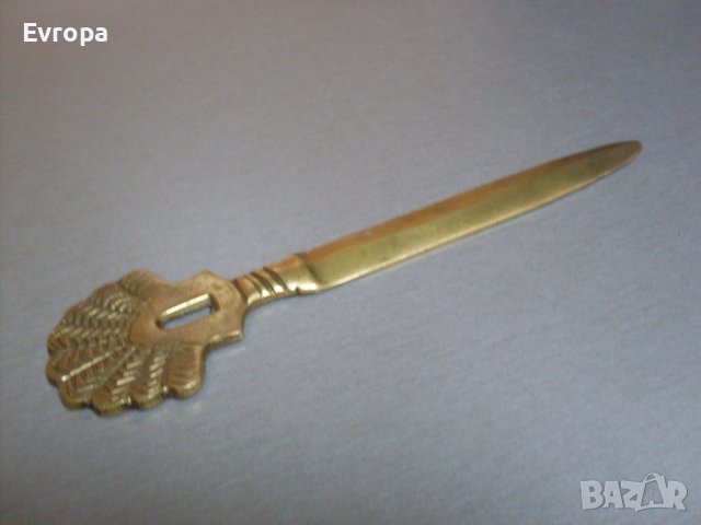 Бронзов нож., снимка 7 - Антикварни и старинни предмети - 40919787