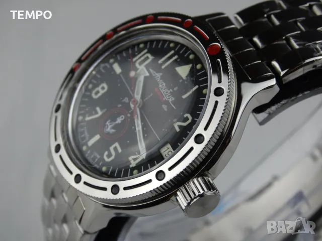 ВОСТОК АМФИБИЯ АВТОМАТИЧЕН- "МорПех" ref: 420959, снимка 12 - Мъжки - 43312649