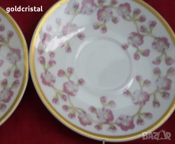  Стар порцелан Чехословакия чашки за кафе , снимка 5 - Антикварни и старинни предмети - 18004445