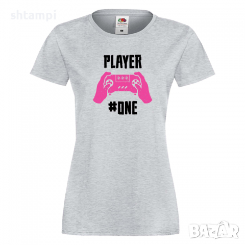 Дамска тениска Player One ver2, снимка 4 - Тениски - 36191717