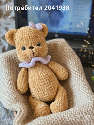 Плетено мече в Плюшени играчки в гр. Ямбол - ID42448384 — Bazar.bg