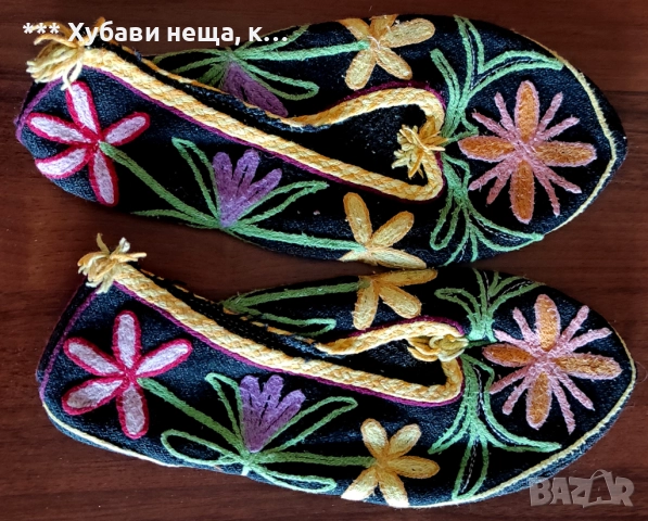 💥ИзГоДнО 💥Дамски чехли 4 вида - черни , с апликация, кожени и везани чехли., снимка 13 - Чехли - 41379044