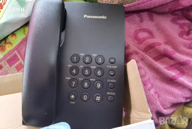 Panasonic KX TS500fx, стационарен телефон , снимка 5 - Стационарни телефони и факсове - 49615560