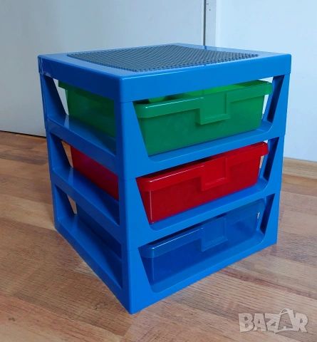 LEGO маса с чекмеджета за съхранение