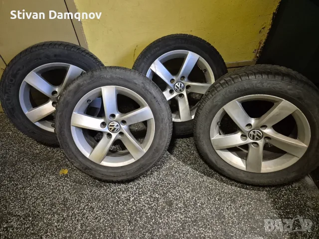 Гуми с джанти за vw passat 7