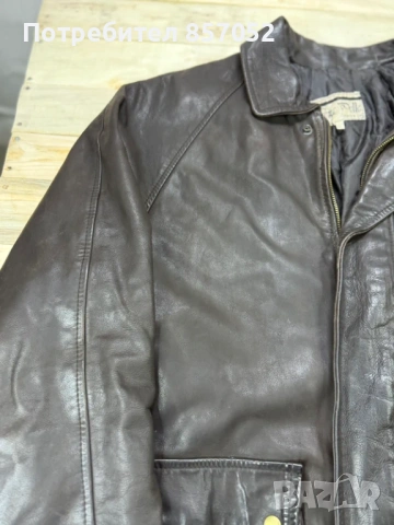 Кожено яке, снимка 8 - Якета - 53666737