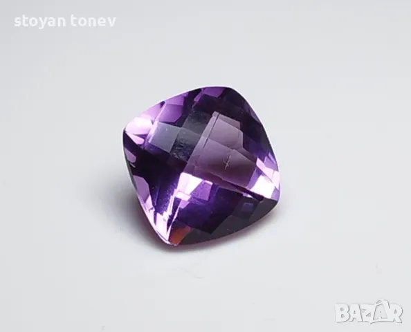 Великолепен лъскав аметист - 13кт.! Нов!, снимка 14 - Други - 49652384