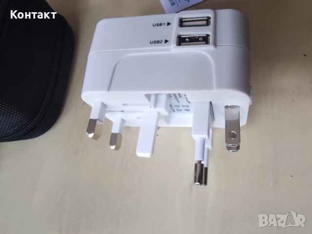 Универсален травъл адаптер със защита от токов удар, снимка 4 - Друга електроника - 41880694