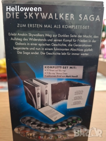 Star Wars - The Skywalker Saga Complete Collection (Blu-Ray) , снимка 4 - Blu-Ray филми - 52884700