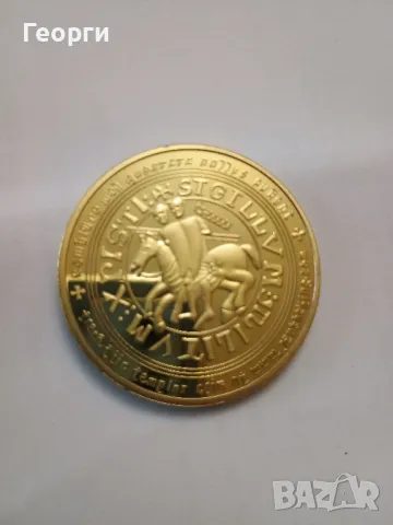 Тамплиерска монета, снимка 5 - Нумизматика и бонистика - 50098673