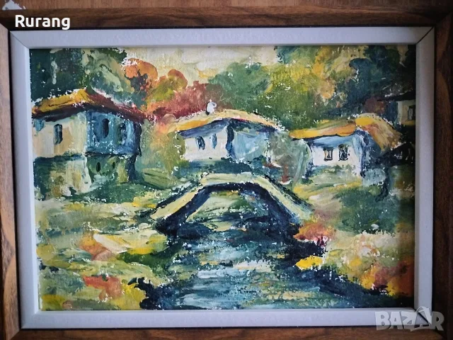 Авторска Маслена живопис,, Мечтание", снимка 9 - Картини - 56211867