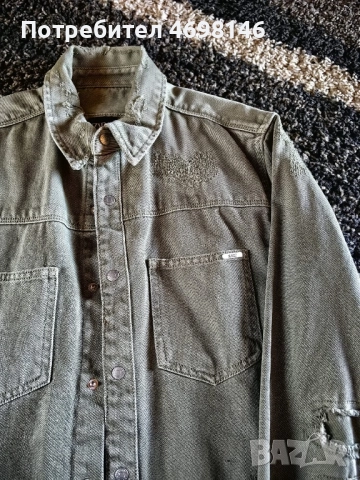 Чисто нова мъжка риза Zara М-размер, снимка 3 - Ризи - 52960905