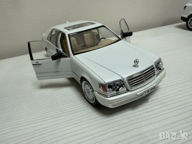 Mercedes W140 S-Class 1:24 мащаб, снимка 5 - Колекции - 55769329