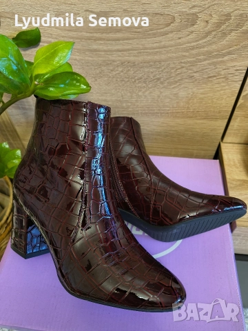 Дамски елегантни боти , снимка 9 - Дамски боти - 51880801