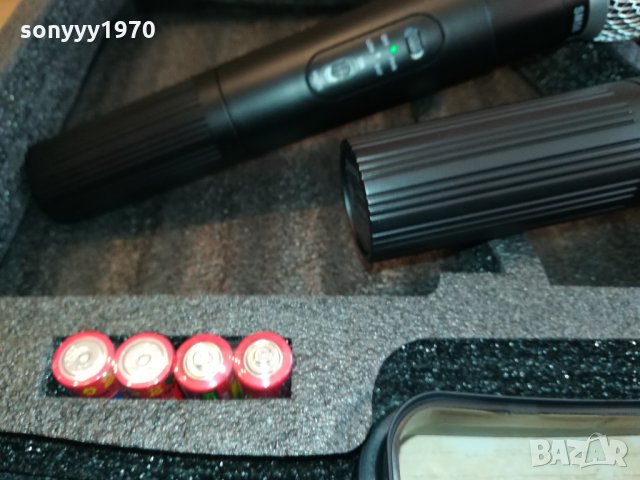shure wireless microphone x 2 2402221530, снимка 10 - Микрофони - 35903601