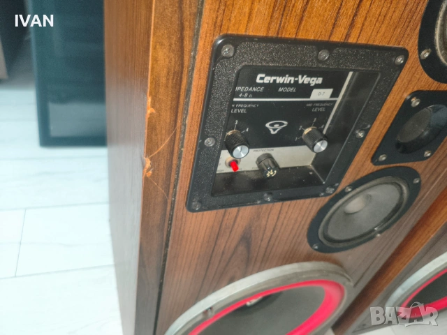 Продавам тонколони cerwin vega -d7, снимка 6 - Тонколони - 53411459