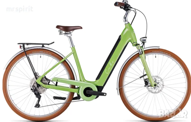 Cube Ella Ride Hybrid 500 2024 Women's Electric Hybrid Bike - Green
