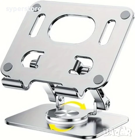 Стойка за таблет за бюро Digital One SP01085 n02, метална, универсална 7-14", въртяща се, tablet bra, снимка 2 - Таблети - 50459861