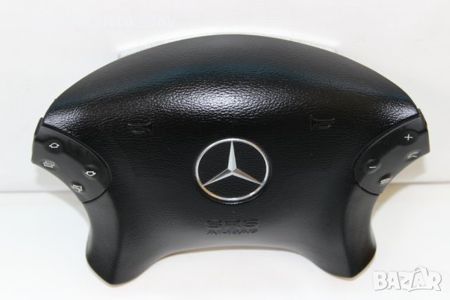 Аirbag за волан Mercedes C-Class W203 (2000-2007г.) четирилъчев, снимка 2 - Части - 35675784
