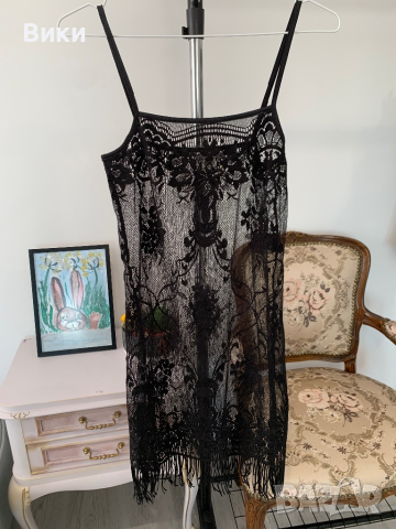 Плажна рокля в размер 38, подходяща за S/M, снимка 8 - Рокли - 44922632