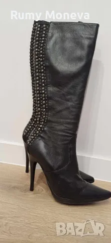 Дамски ботуши естествена кожа