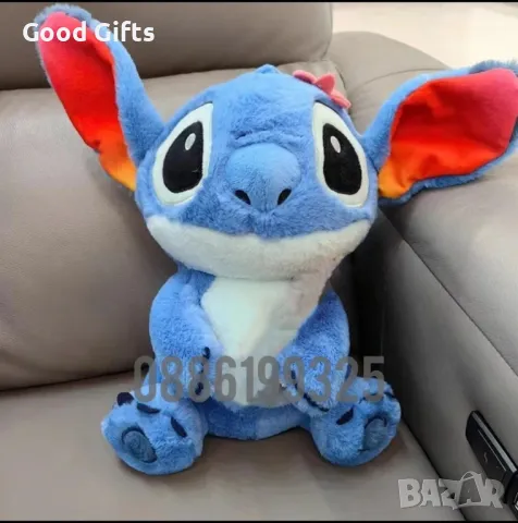 Голям плюшен Стич, 50см Плюшена играчка Лило и Стич Lilo Stitch плюшени
, снимка 5 - Плюшени играчки - 47490701