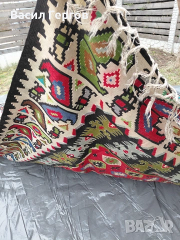 Голям Чипровски килим , снимка 5 - Килими - 53597014