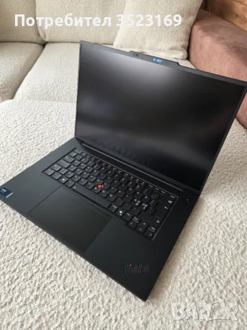 Lenovo ThinkPad P1 Gen 7 16”2,5K 500nit RTX A2000 Ultra 7”2,5K RTXA2000 Ultra 7 165H 16RAM512GB SSD , снимка 1