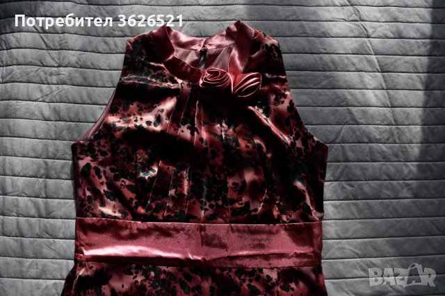 Елегантна коктейлна рокля, размер 44, снимка 2 - Рокли - 39481897