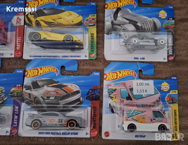 Hot wheels колички, снимка 3 - Колекции - 53353848
