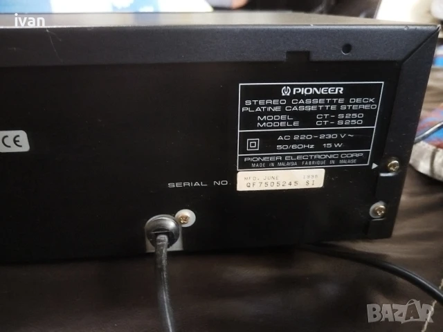 Pioneer Дек. 0879555245, снимка 7 - Декове - 50746762